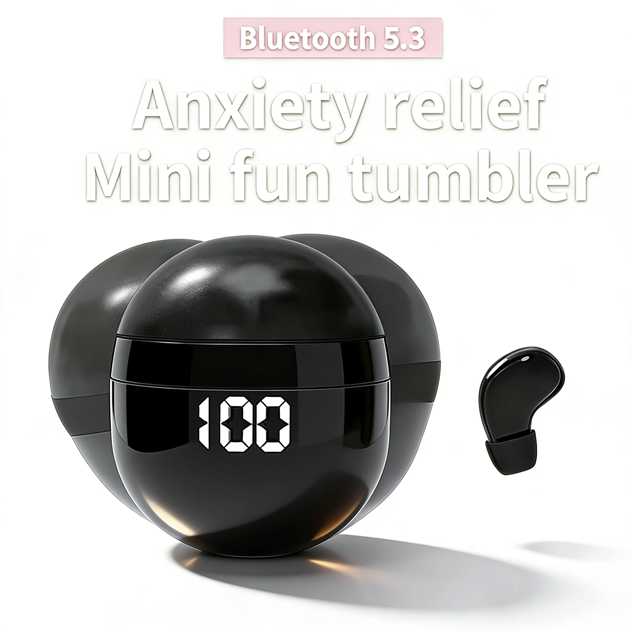 SK18-Ultra-small wireless headphones with invisible design, low-latency wireless gaming sleep earphones with long battery life