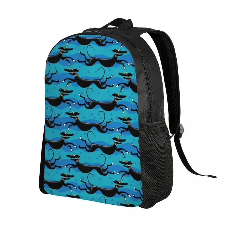 Sac pour ordinateur portable à motif n'aime bleu personnalisé pour hommes et femmes, sac à livres tendance pour étudiants, sac Bulldog Whippet Dog, SR