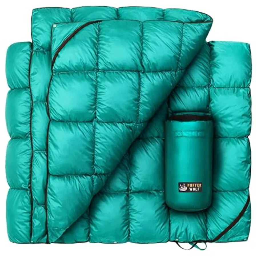 

Outdoor camping blanket for hiking, backpacking, stadium events, picnics double insulated polyester gray extra large, puffy, wa