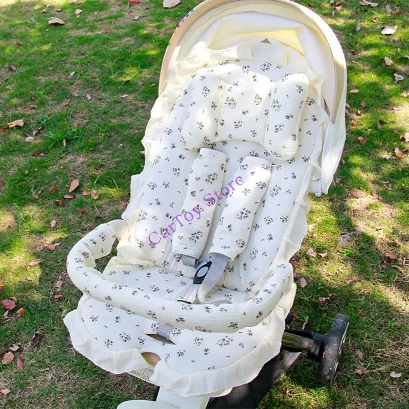 مجموعة من 1 وسادة مسند للرأس مصنوعة من القطن والدانتيل سهلة الاستخدام، استمتع بالراحة على مدار العام