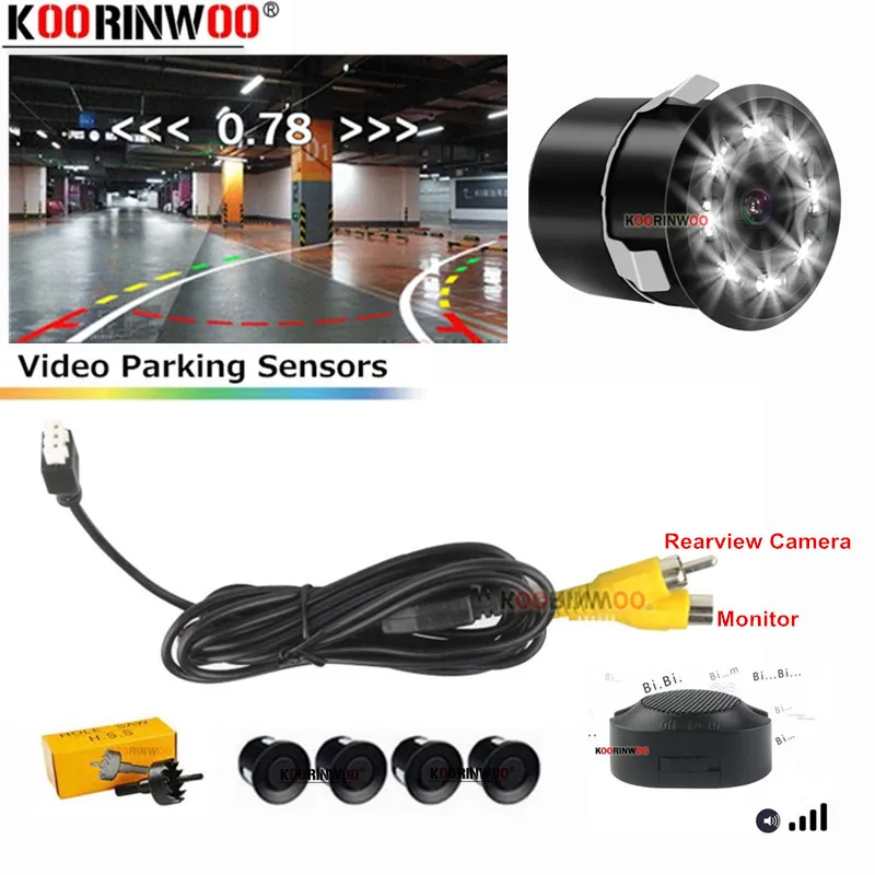 

Car Electronic Accessories Parktronic Blind Spot Alarm Detection Video System Back Radar Automotive Parking Reversing Sensor Kit