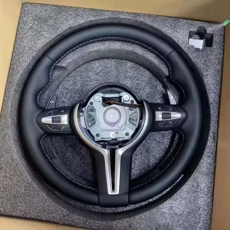 Customized Leather Car Steering Wheel For BMW E87 E83 E90 E91 E92 E84 E70 E71 F10 F20 F30 M3 M5 Car Interior Accessories