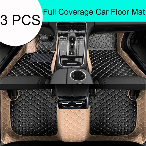 Full Coverage Car Floor Mats for Ford Explorer 5 Seat 2016-2020 Focus 2018-2023 2012-2017 Car Accessories Interior Accessories