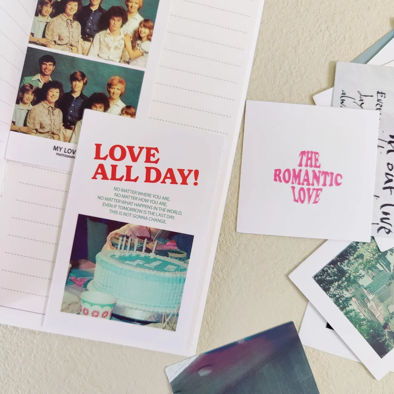 شخصيات OAB الكورية 202hosil مجلة ذات المناظر الطبيعية الخلابة ريترو سكرابوكينغ ملصق المواد التصوير ملصق حزمة الحرف اليدوية