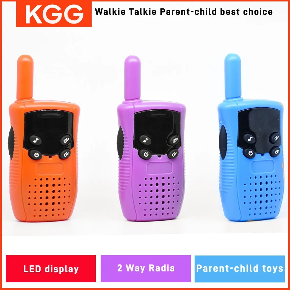Kinder 2PCS Walkie Talkie Kinder Handheld Transceiver Long Range Tragbare Walkie-Talkie Zwei Weg Radia Kinder Geburtstag geschenke