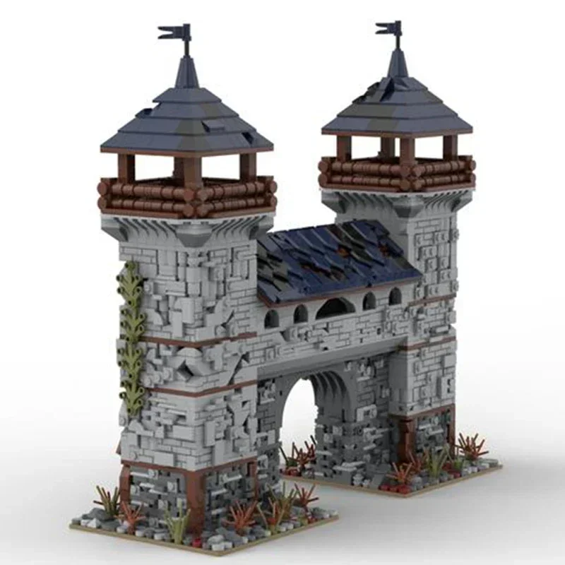 Bloques de construcción Moc, modelo Medieval, halcón negro, tecnología exterior, bloques modulares, regalos, juguetes para niños, conjuntos DIY de montaje