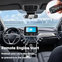 Universal Car Push Start Stop Button System with Phone APP Remote Engine Start, Keyless Entry, Car Alarm, Central Door Lock Kit 3