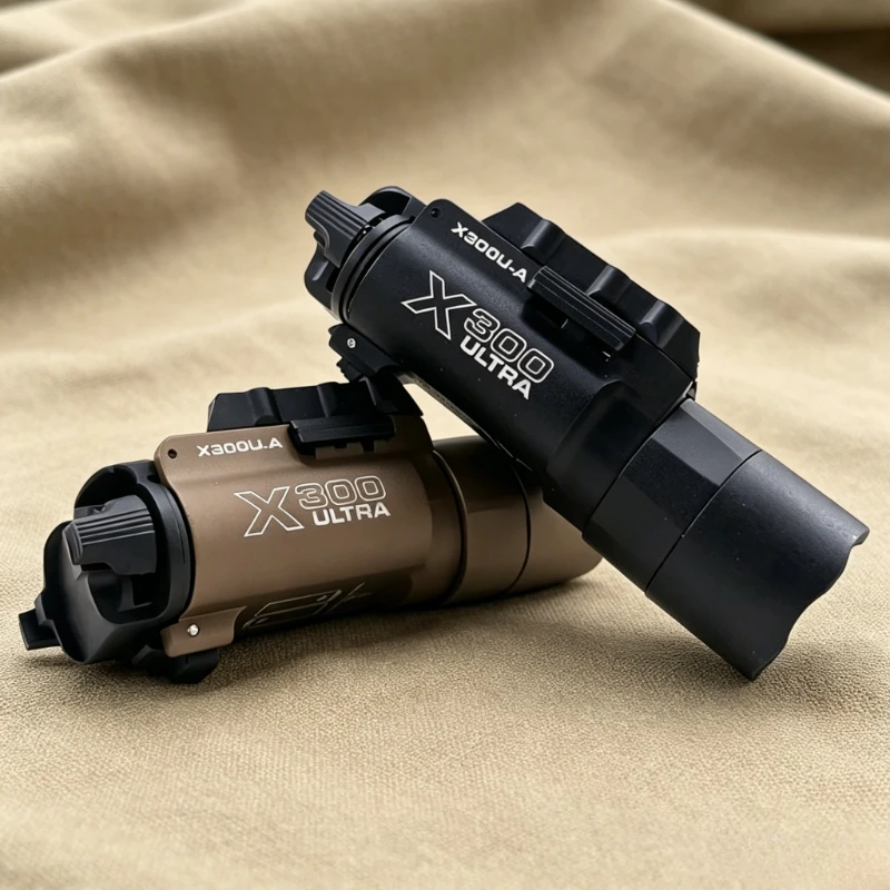 Outdoor Leisure Hobby LED Torch Complete Mount Accessories Waterproof Alloy Body Two Tone Available