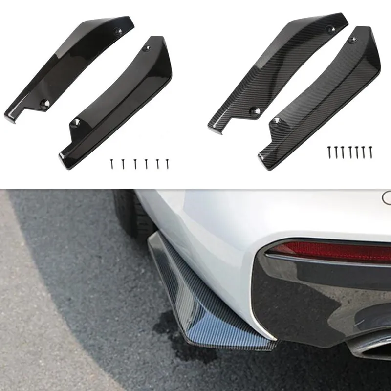 2pc Car Styling Car Rear Bumper Spoiler Accessories For Chrysler Sebring Voyager Crossfire PT Cruiser 300C Aspen Pacifica Town