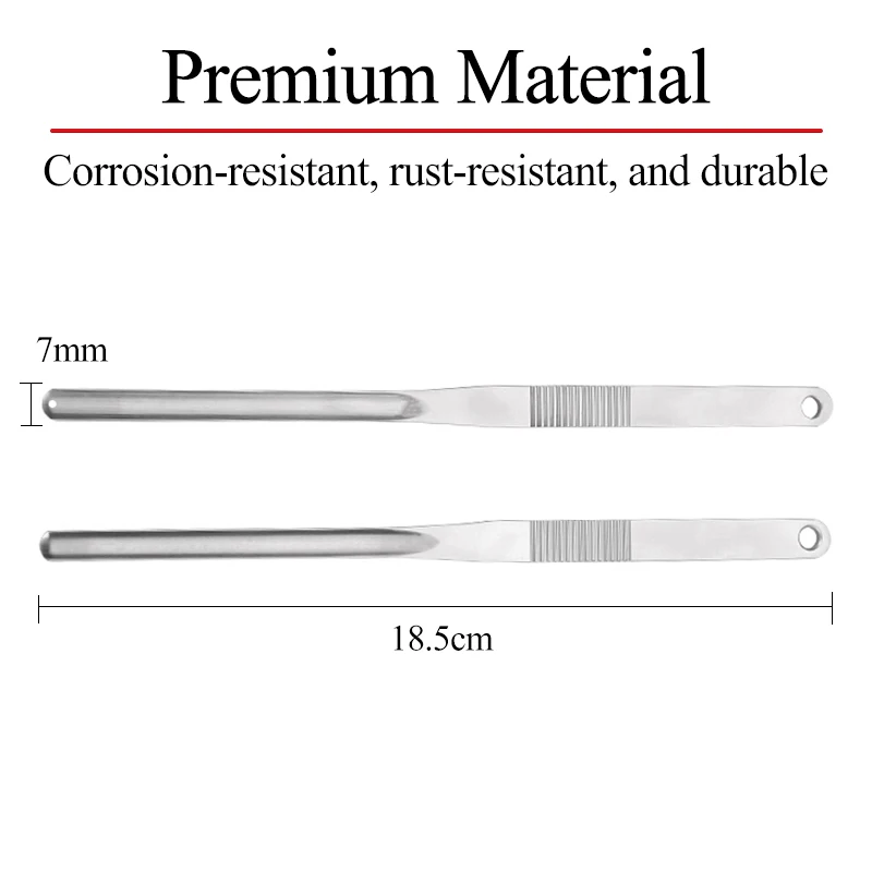 อุปกรณ์นำทางการใส่เครื่องมือเสริมจมูกแบบบางพิเศษ ทำจากสแตนเลส สำหรับศัลยกรรมตกแต่งจมูก