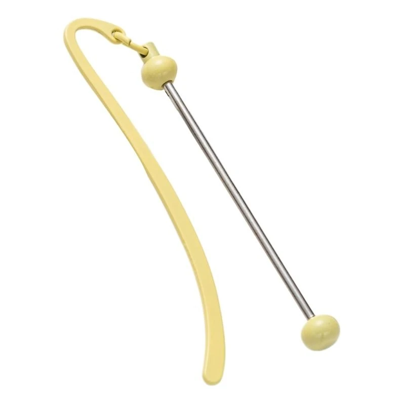 DIY Beadable Book Mark Page Mark Metal закладки с длинным подвеской для книжных читателей читателей Подарок учителя