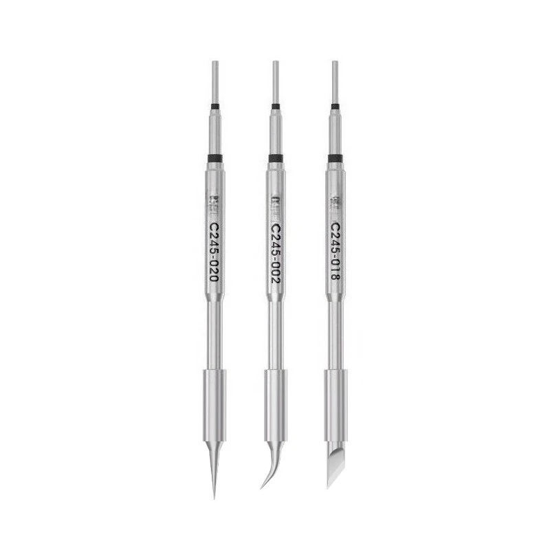 C245 soldering iron head lead-free welding precision cutter head tip elbow universal fast heat conduction welding head