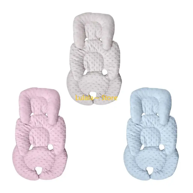 

Y4QA подкладка сиденья для колясок с точечной подкладкой, подушка для коляски, двухсторонняя подушка-кенгуру, подушка для для