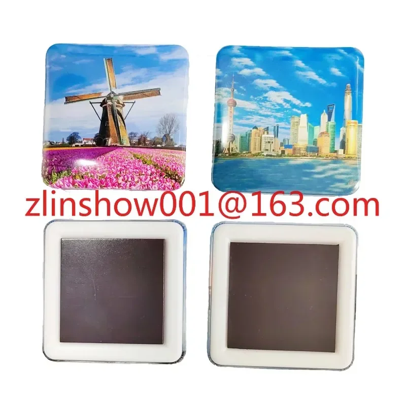 50*50mm 2*2 inch Square fridge Magnet maker Machine Kit with Paper Cutter and 100 sets fridge Magnet Materials