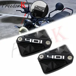 NEW Fit For Husqvarna Svartpilen 401 VITPILEN 401 2018-2024 Motorcycle qualit CNC Front Brake Fluid Reservoir Cap Cylinder cover