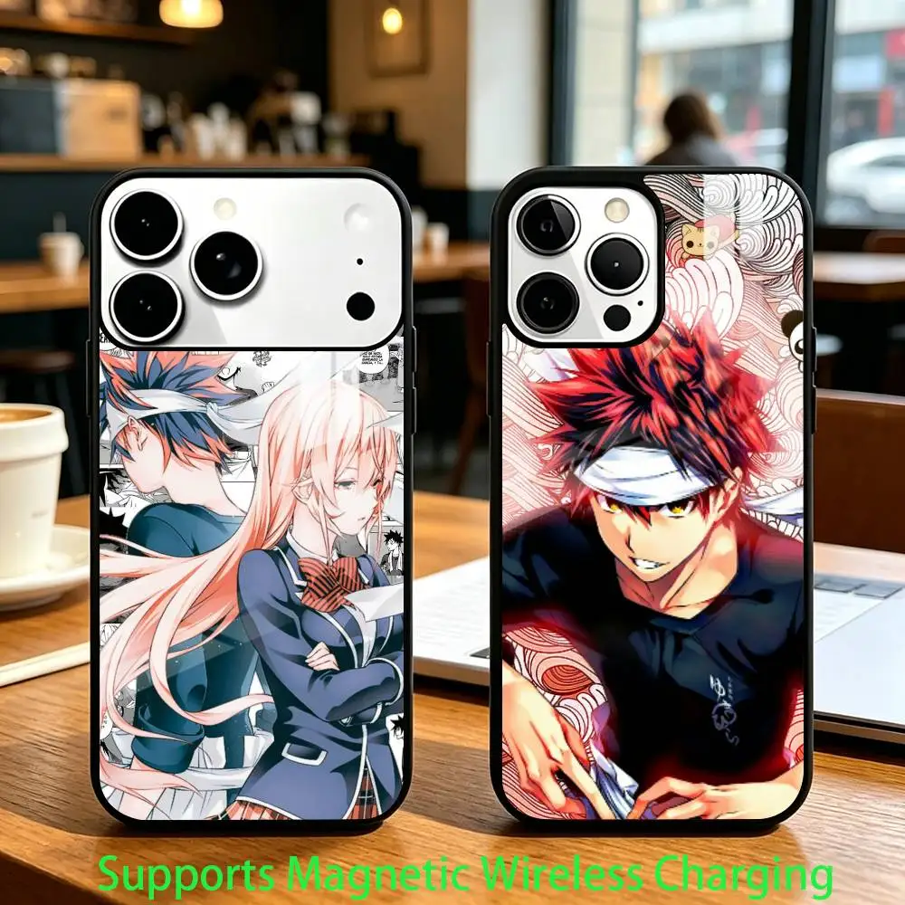F-Food Wars! S-Shokugeki no S-Soma Phone Case For iPhone 18 17,16,15,14,13,12,Plus,Pro Supports Magnetic Wireless Charging