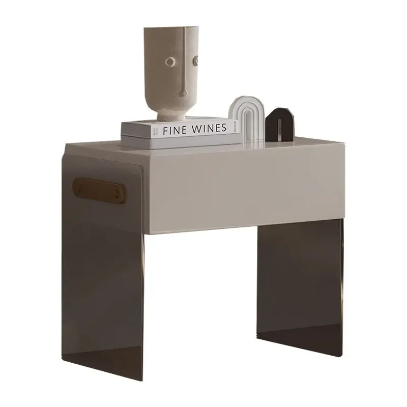 

Modern minimalist creative suspended storage bedside cabinet