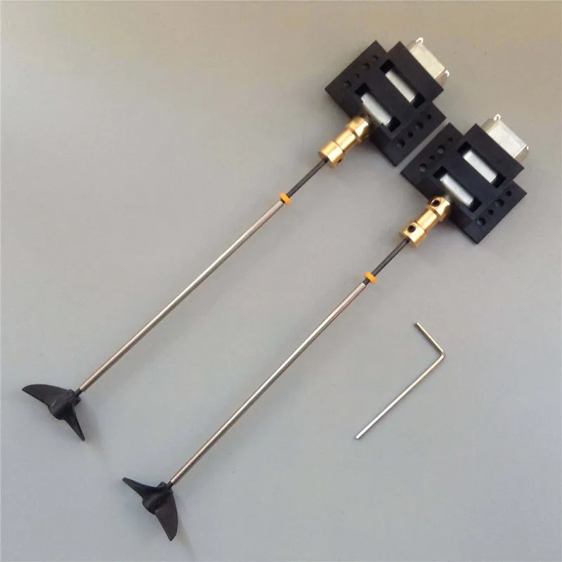 3V-9V strong magnetic 180 dual motor remote control boat, differential set DIY technology model, production material kit
