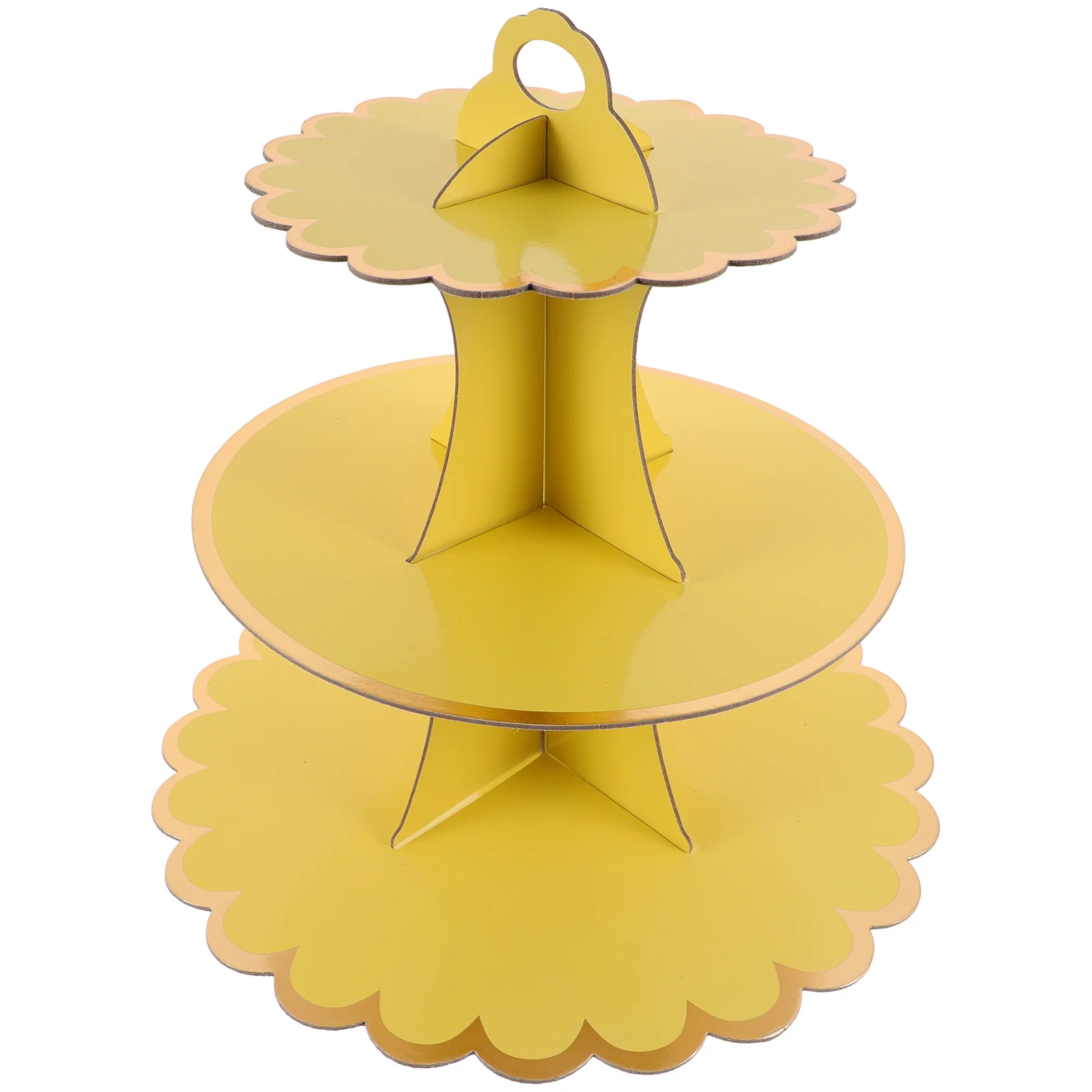 

Cake Stand Wedding Decor Paper Dessert Display Rack Disposable Graduation Season
