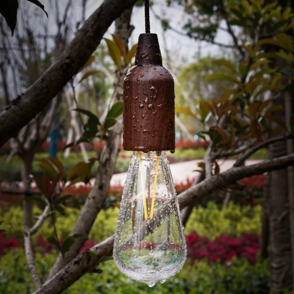 Retro Bol Camping Tentlamp Laag vermogen Waterdicht Trekkoord Licht Warme sfeer Extreem heldere sfeerlamp
