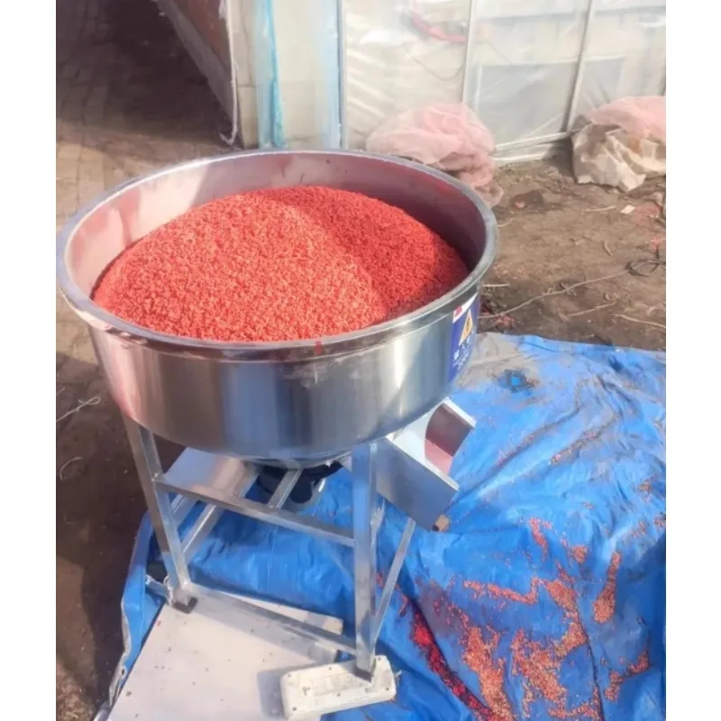 خلاط من الفولاذ المقاوم للصدأ، خلط بيليه الأعلاف، آلة خلط 304، طلاء البذور، مزرعة تربية منزلية صغيرة