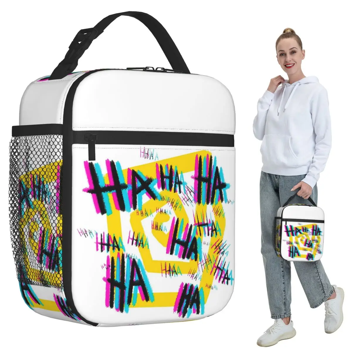 Michael's Laugh The Magnus Archives Insulated Lunch Bag for Kids School Cooler Thermal Food Box Tote Lunch Boxes Container