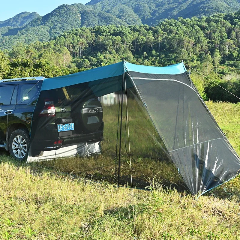 Superior Quality High Density B3 Mesh SUV Car Tent Camping SUV Car Van Truck Rear Tent Outdoors Camping Tents