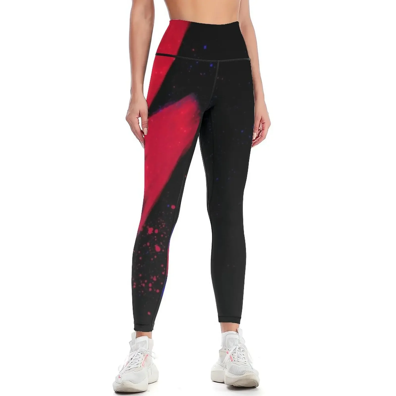 

lightning bolt brush Leggings Women's trousers sports tennis for Women's high waist Womens Leggings