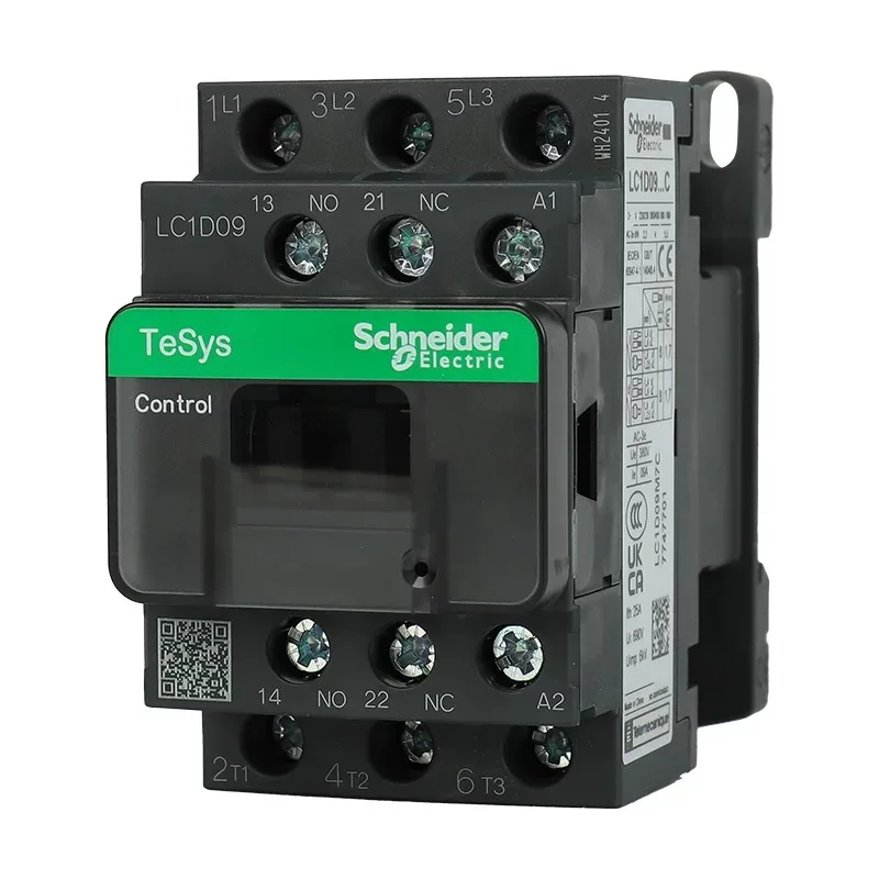 New Schneider Black Lc1D09M7C B7C F7C Q7C E7C Cc7C 12A 18A 25A 32A 38A 110V 220V 24V Ac Contactor