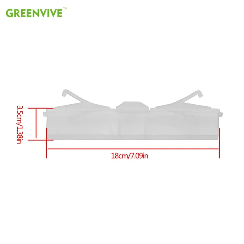 10PCS/lot Bee Hive Beetle Trap Clear Plastic Reusable Beetle Blaster Trap Pest Control Hive Beetle Traps Beekeeping Tools