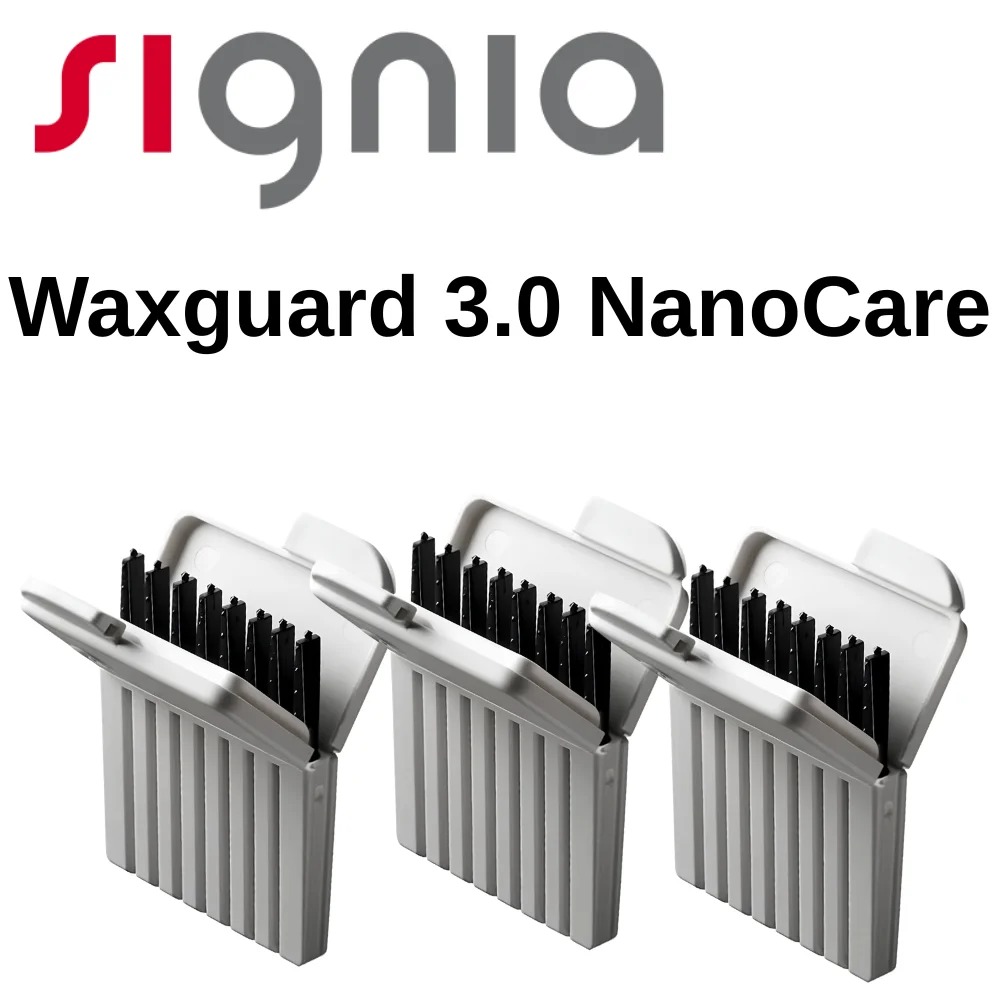 Signia Waxguard 3.0 10993649 NanoCare MiniReceiver 3.0 Earwax Guards Filter for  Signia AX IX Hearing Aid