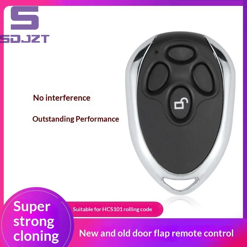 433.92MHz Wireless Remote Controller 4CH 12V 24V For Garage Door Gate Opener Replacement