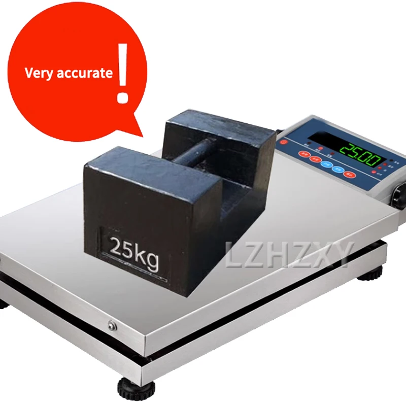 30KG/50KG/75KG/100KG Postal Scale Electronic Balance Weight Digital Platform Scale LCD AC Power