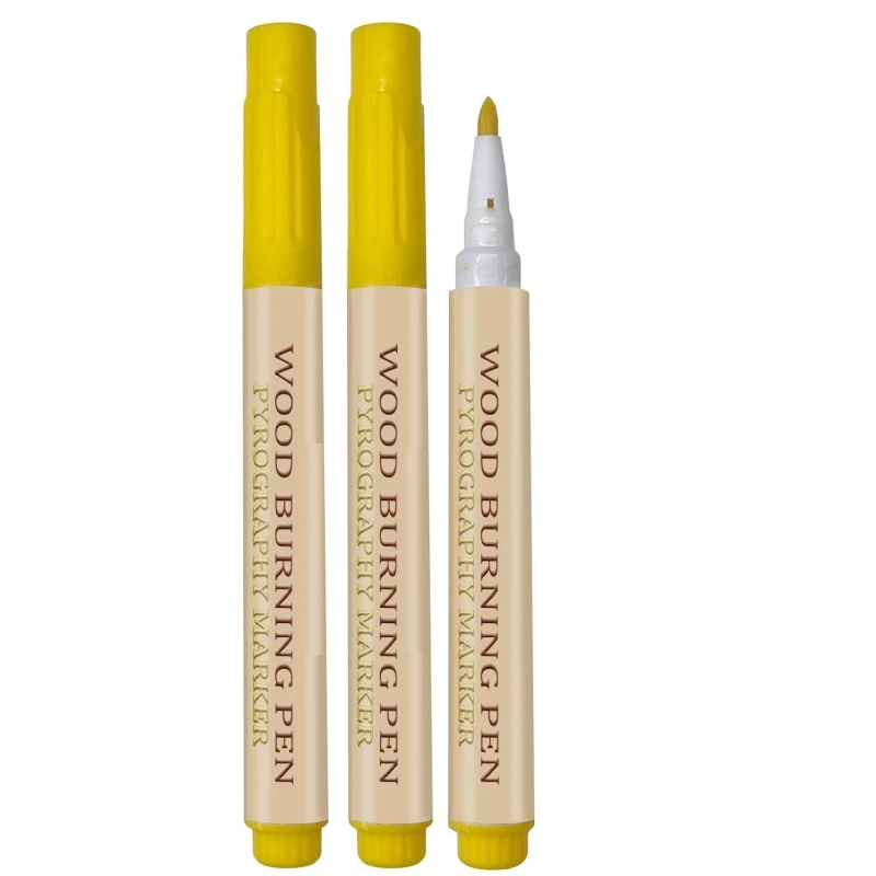 나무 그림, 나무 굽기 마커에 대 한 3 조각 나무 굽기 펜 Pyrography 마커