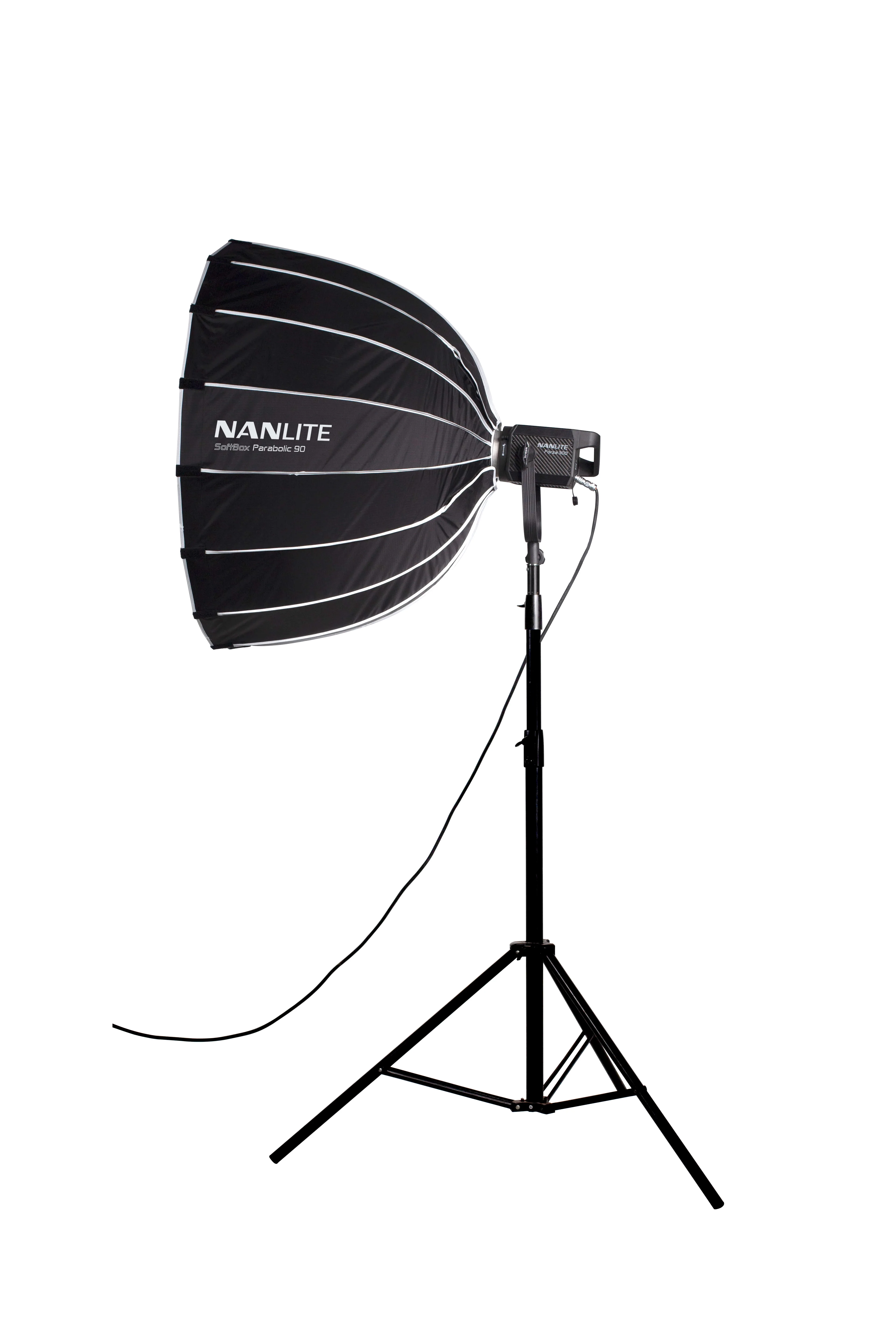 Nanlite 90cm Easy-Up Parabolic Softbox with Bowens Mount SB-PR-90-Q for FS Series, Forza 200, Forza 300/300B, Forza 500 Light