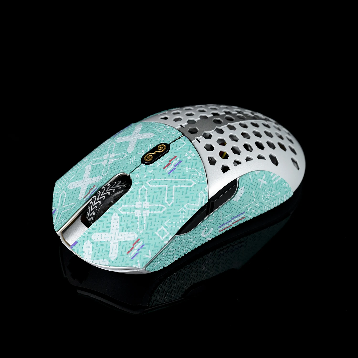 Imagem -05 - Btl Mouse Grip Tape Skate Adesivo Artesanal Pele Antiderrapante de Lagarto Chupar Suor para Finalmouse Ultraleve Ul2 Starlight 12 fl 2