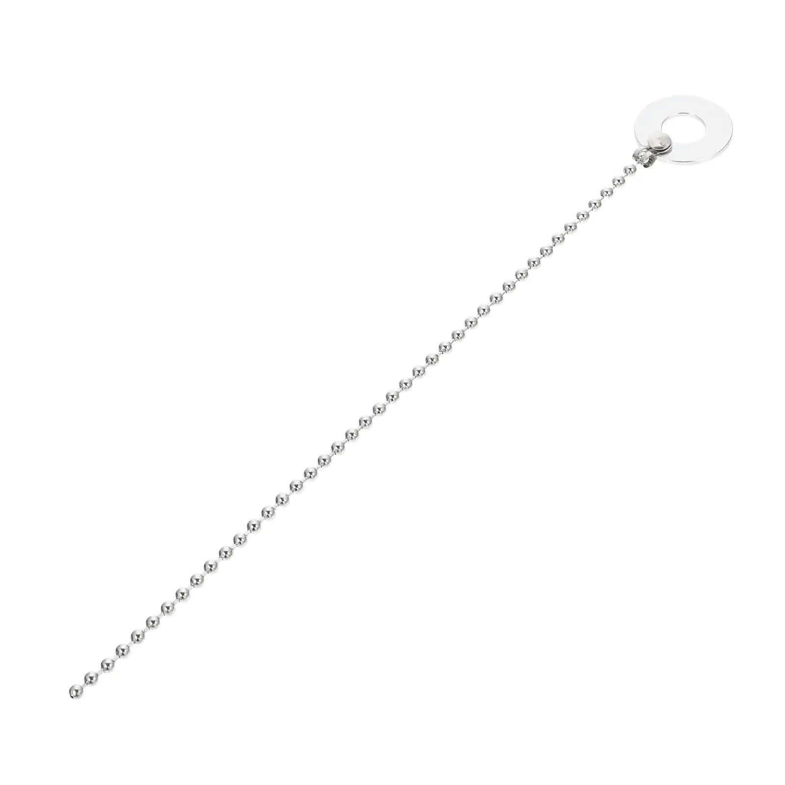 

Drum Cymbal Chain Silver Color Long Sound Effect Professional Accessories for Cymbals Drum Set Extension