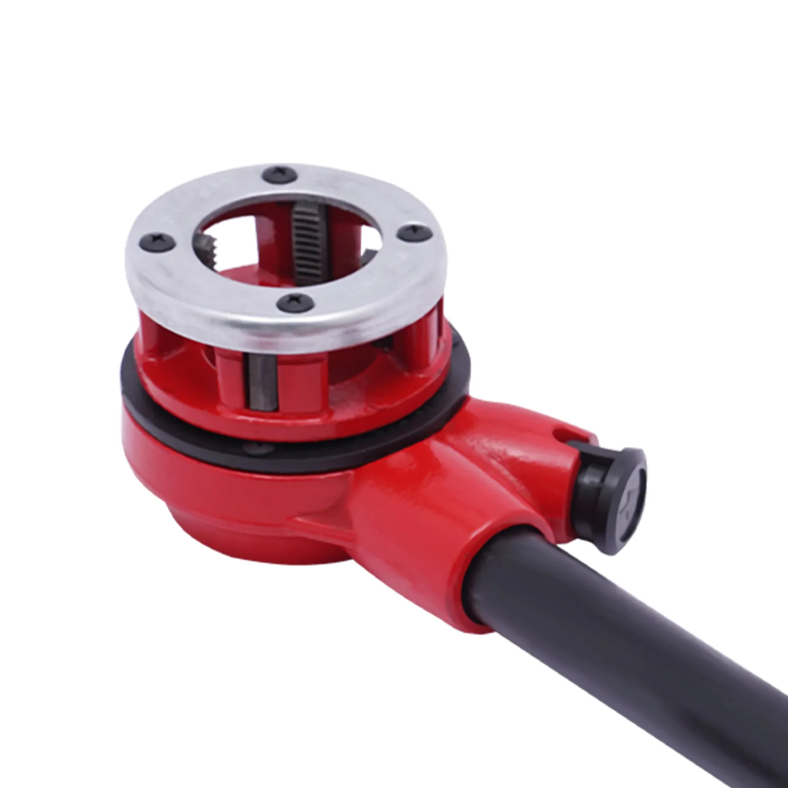 طقم خيوط الأنابيب 1/2 "/15 مللي متر ، 3/4"/20 مللي متر ، 1 "/25 مللي متر ، 1-1/4"/32 مللي متر BSPT سباك مجموعة يموت مجموعة الأحمر