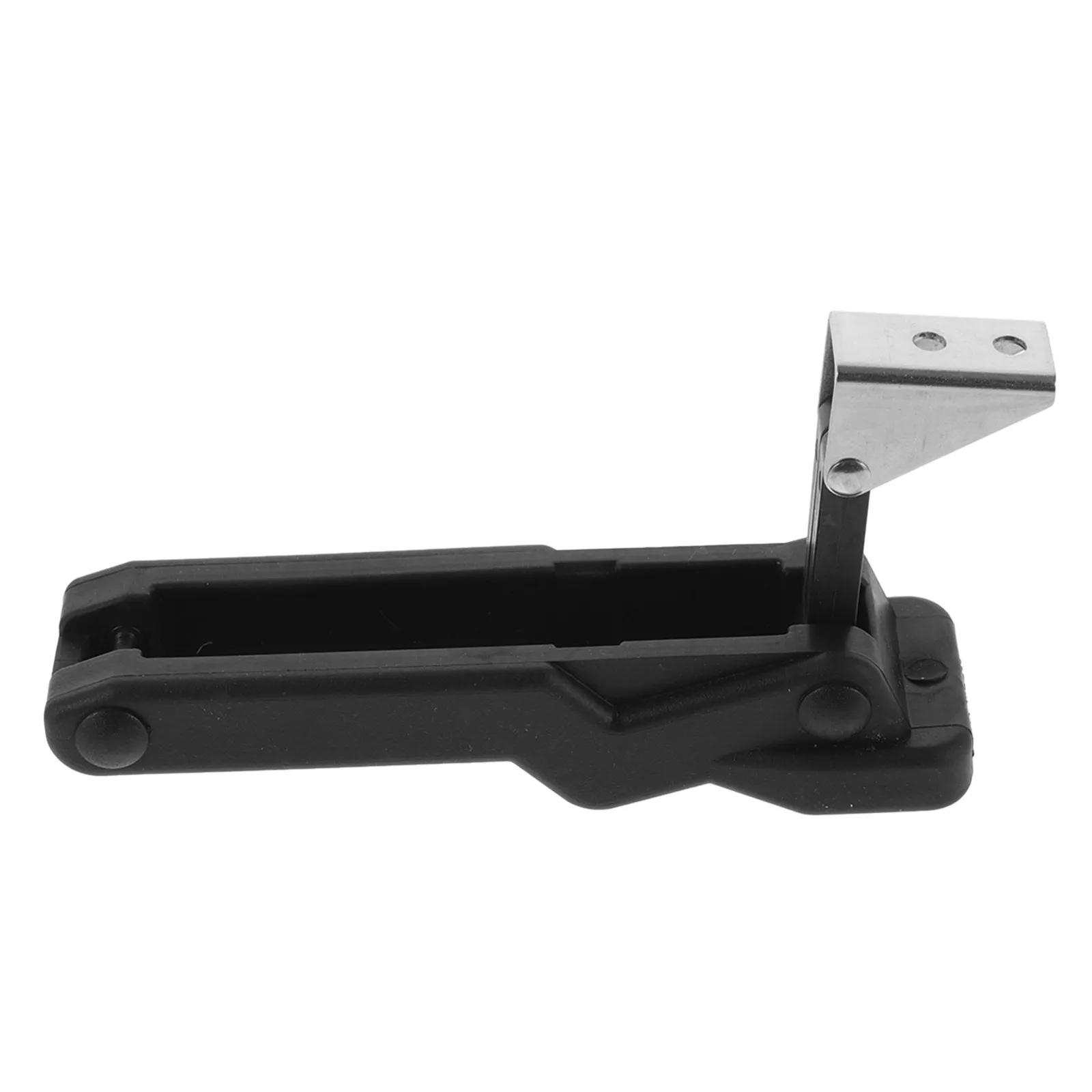 Rubber Draw Latch Black Flexible Soft Front Storage Rack Latch Concealed Keeper Cooler Cargo Box Boat Marine Cabinet Door Lock