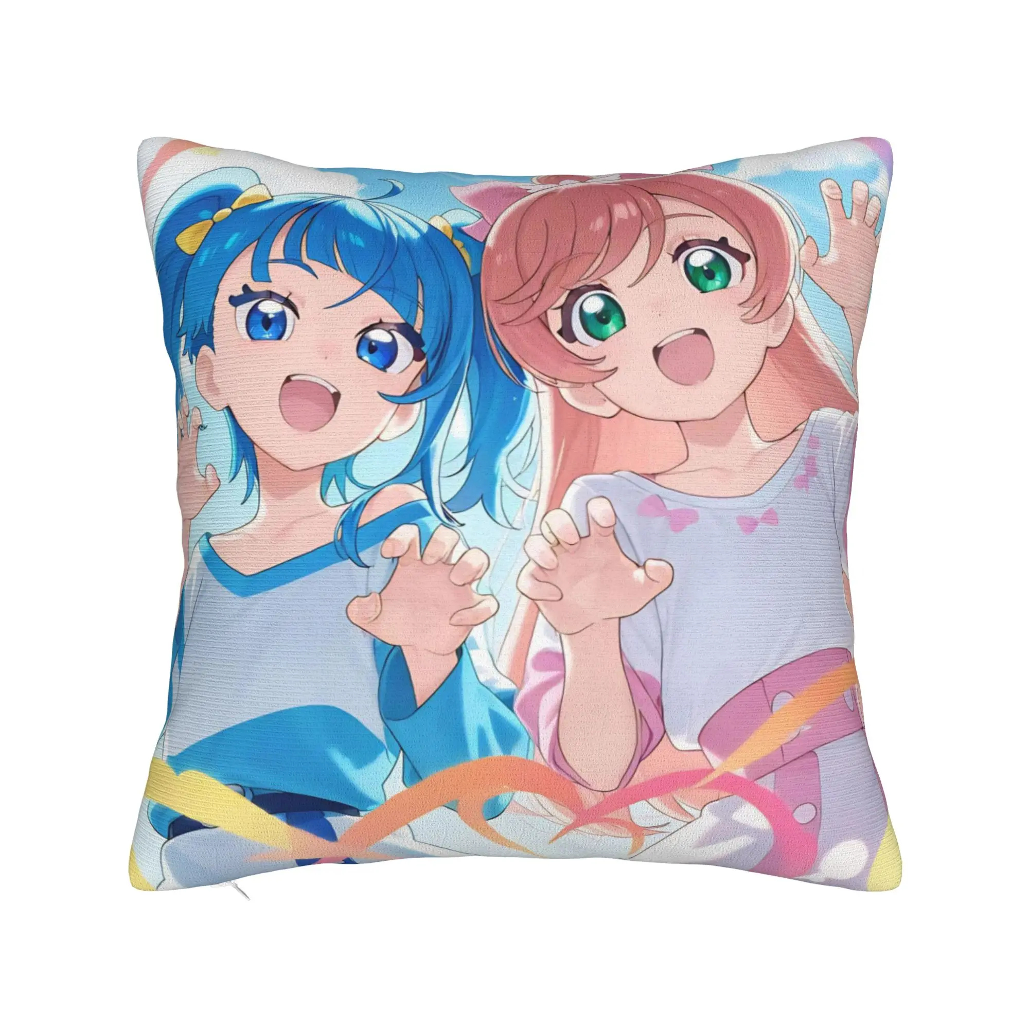 Soaring Sky Pretty Cure Pillow Cover Stuff Printing Cushion Cover Decorative  Throw Pillow Case Cover Home Multiple Sizes