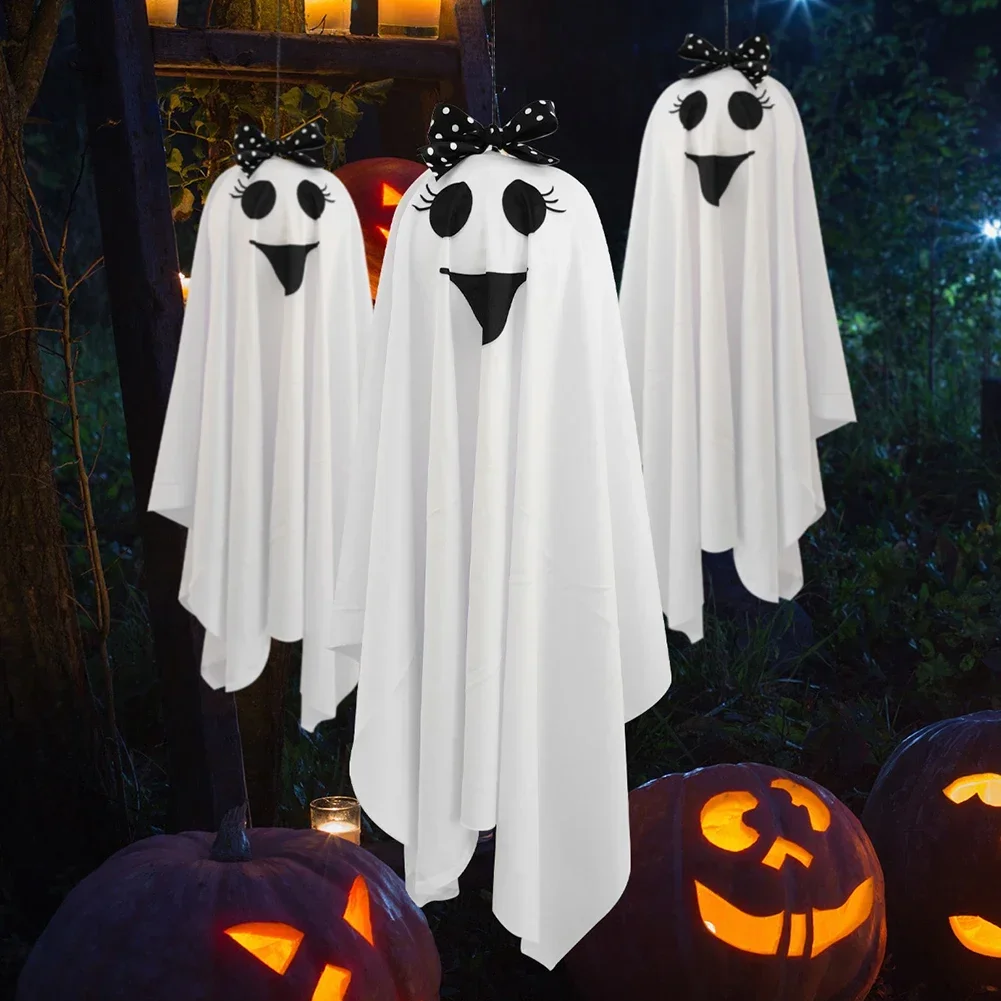 High Quality Halloween Decoration Hanging Ghosts Yard Dress Up Party Garden Horror Halloween Lawn Prom Party Props