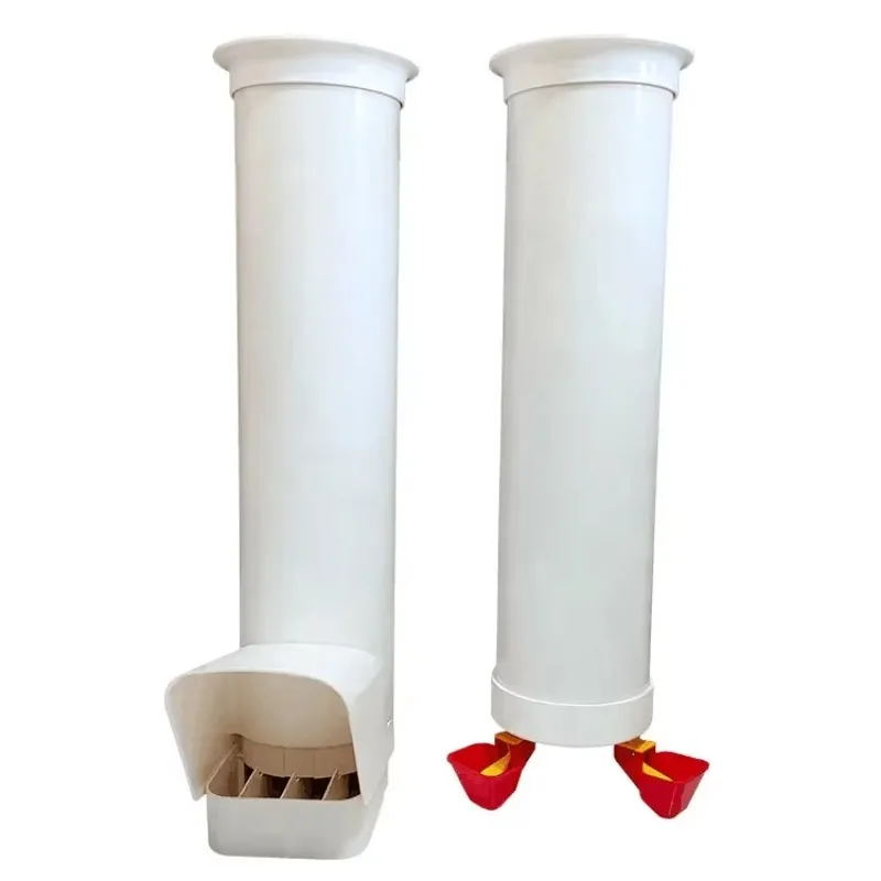 Royal Rooster Hühnerfutter- und Tränkset 1 Gallonen Tränke mit 2 Bechern und 7lb Futterspender für Hühner