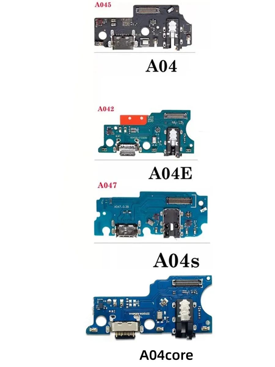 USB Charge Port Dock Connector Charging Board For Samsung Galaxy A04 Core A04S A04E SM-A045F A047F A042F Repair Replacement Part