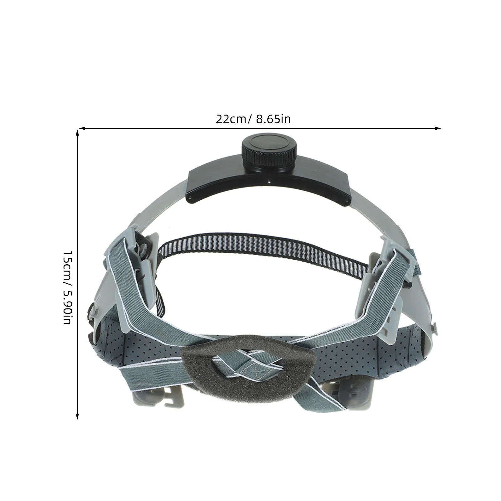 2 قطعة استبدال بطانة صلبة قابلة للتعديل نظام تعليق السلامة حماية الرأس تنفس لصناعة البناء #6