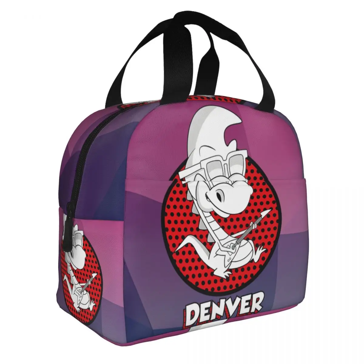 Casual Travel Storage Bags Cool Tote Denver the last dinosaur School Lunch Food Box Couple