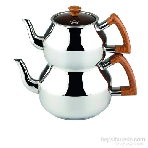 Özkent K-314.03 Marmaris Wood Mini Teapot