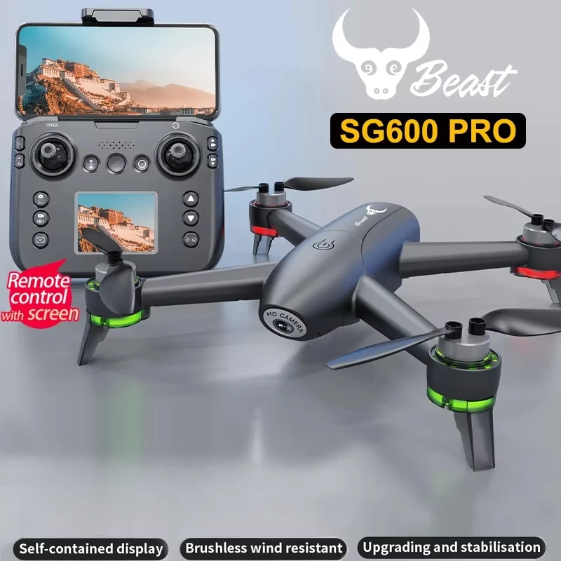 

ZLL SG600 PRO professional high-definition camera drone remote control with screen obstacle avoidance brushless quadcopter