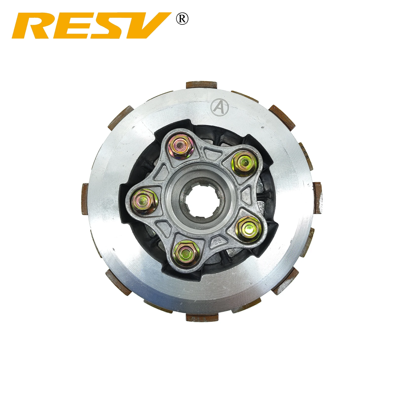 RESV for CG300 Zongshen NB300 CG NB 300 5 Column Reinforced Clutch Plate Assembly 7pcs Friction Disc