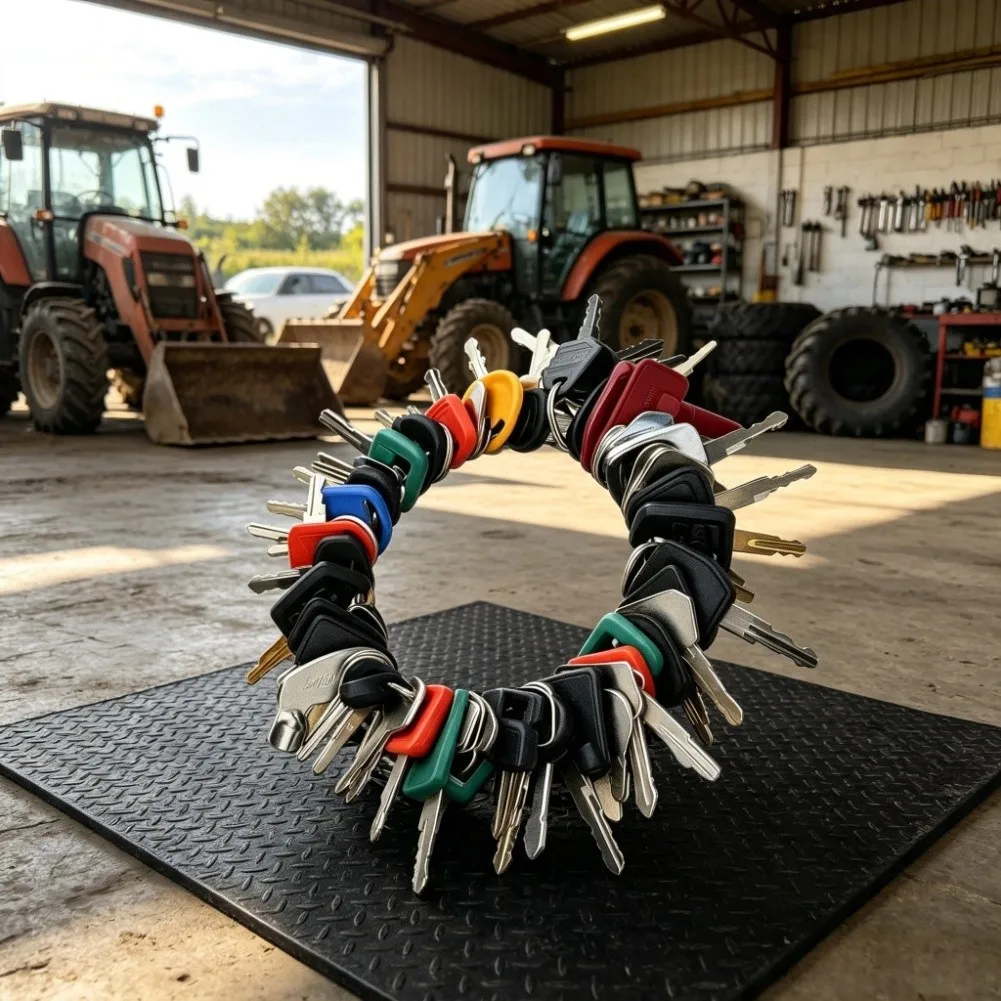 Agricultural Machinery Keys Equipment Key Kit Reliable Material Build Wide Brand Support 70 Keys For Heavy Machinery