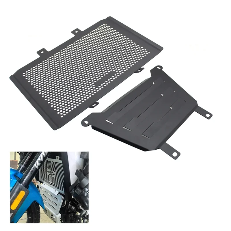 B07A-دراجة نارية الجبهة درع حماية غطاء المحرك مروحة حامي شبكة المبرد ل CFMOTO 450MT MT450 MT 450 2024-